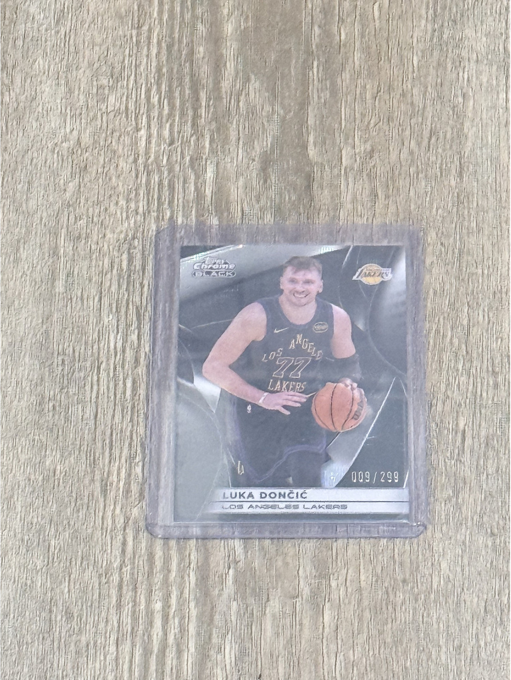 2025-26 Topps Chrome Black - Luka Dončić - #81 (/299)